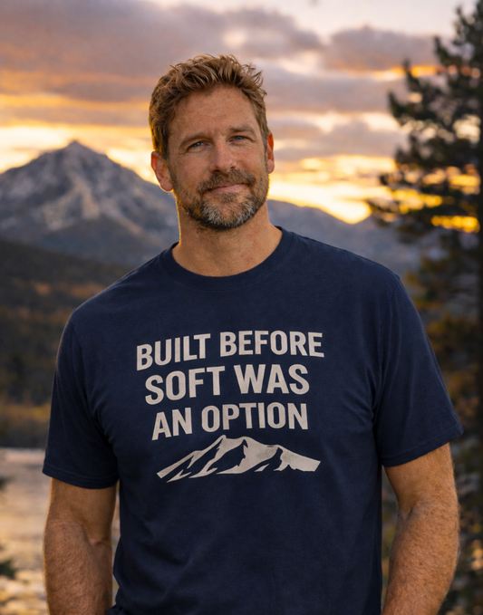 Built Before Soft Was An Option T-Shirt | Rugged State Supply