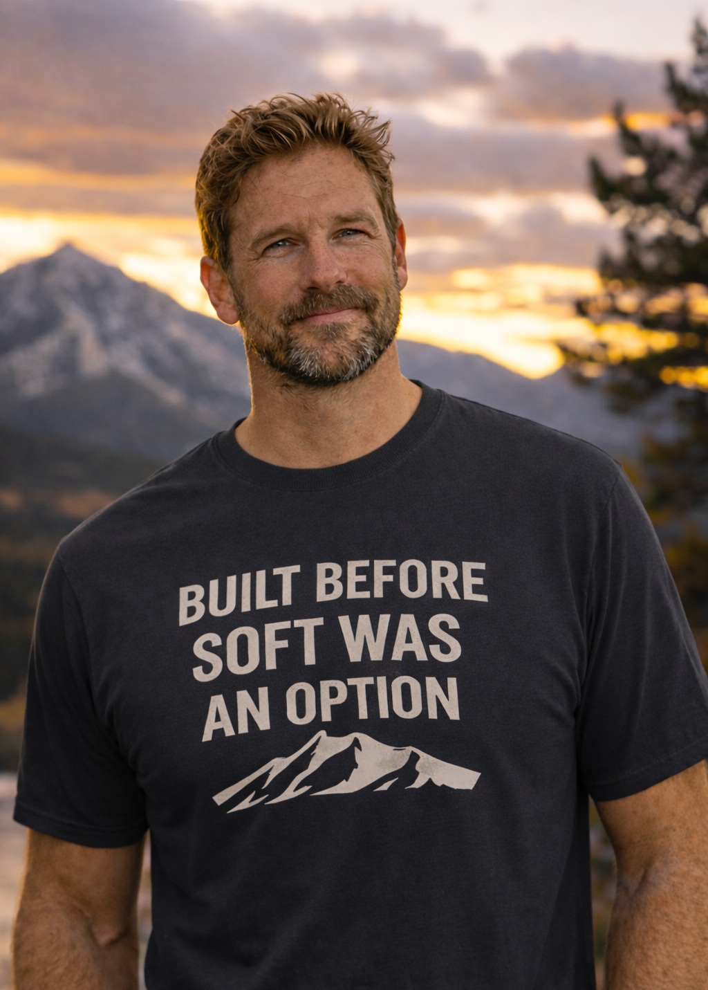 Built Before Soft Was An Option T-Shirt | Rugged State Supply
