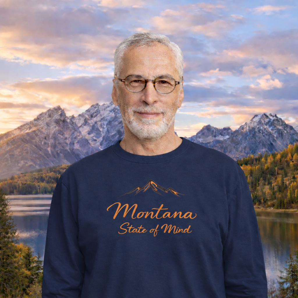 Montana State of Mind Long Sleeve Tee | Rugged State Supply