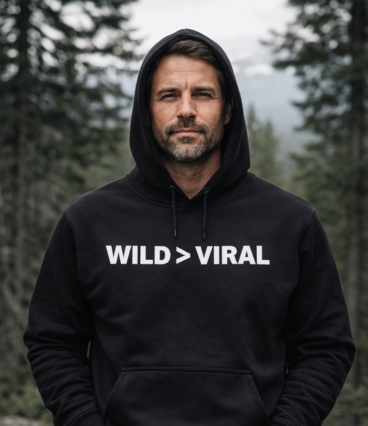 Wild > Viral Hoodie – Minimalist Statement Hoodie | Rugged State Supply