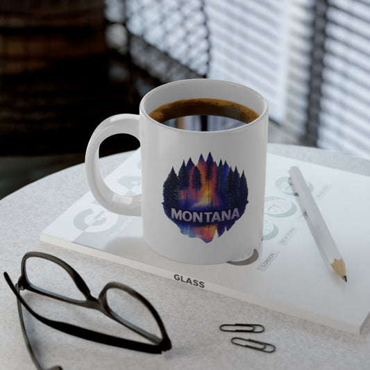 Montana Night Sky Silhouette 20oz Jumbo Mug | Rugged State Supply