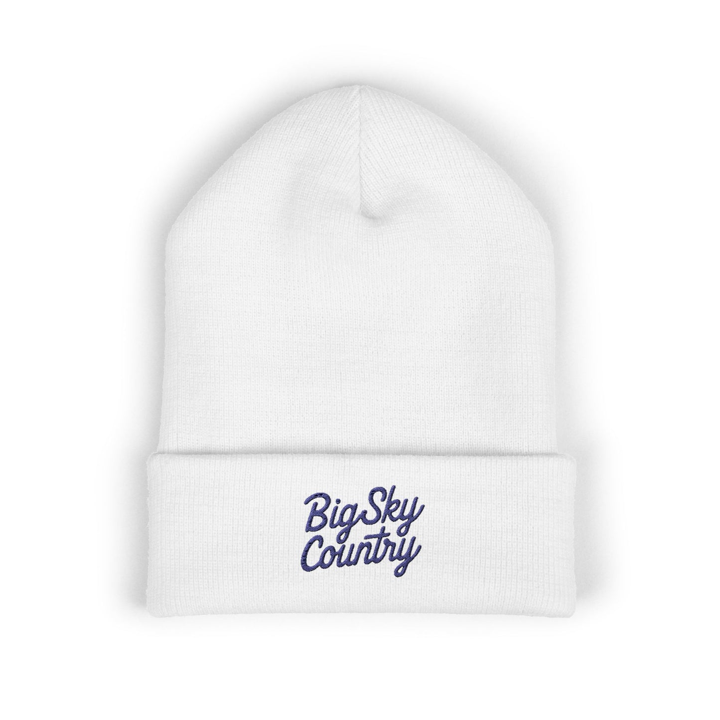 Big Sky Country Embroidered Cuffed Beanie