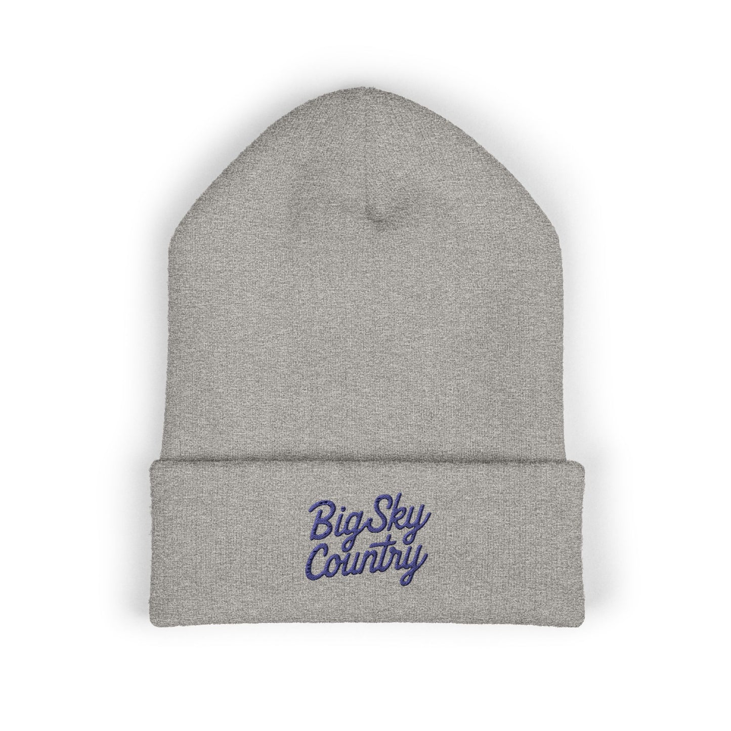 Big Sky Country Embroidered Cuffed Beanie