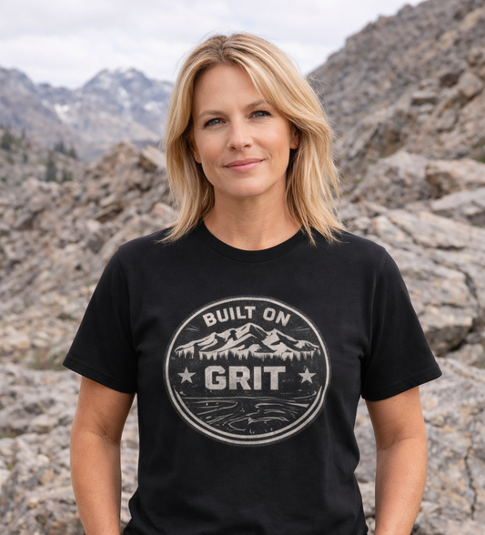Built on Grit Tee - Ultra-Soft Tee | Rugged State Supply
