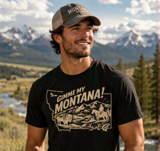 'Gimme My Montana'  Tee | Rugged State Supply