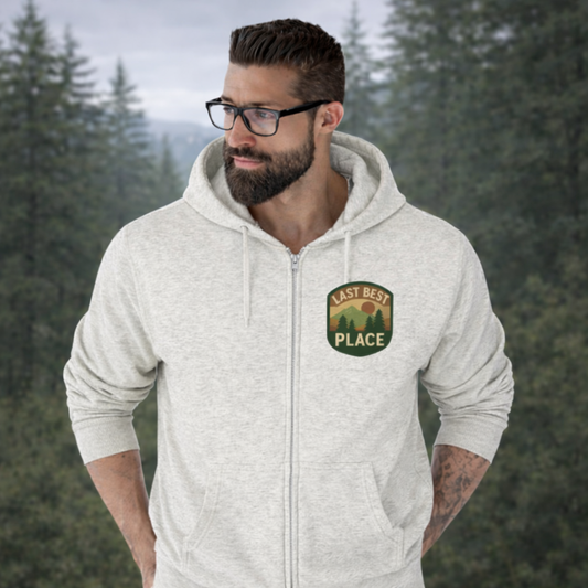 Last Best Place Zip Hoodie | Rugged State Supply