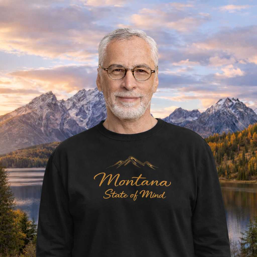 Montana State of Mind Long Sleeve Tee | Rugged State Supply