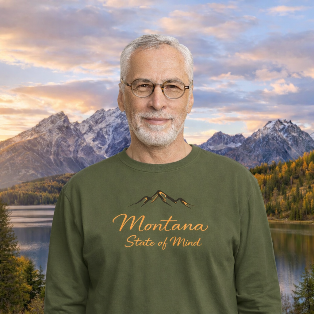 Montana State of Mind Long Sleeve Tee | Rugged State Supply