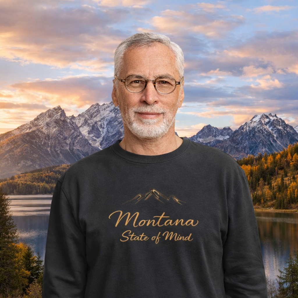 Montana State of Mind Long Sleeve Tee | Rugged State Supply