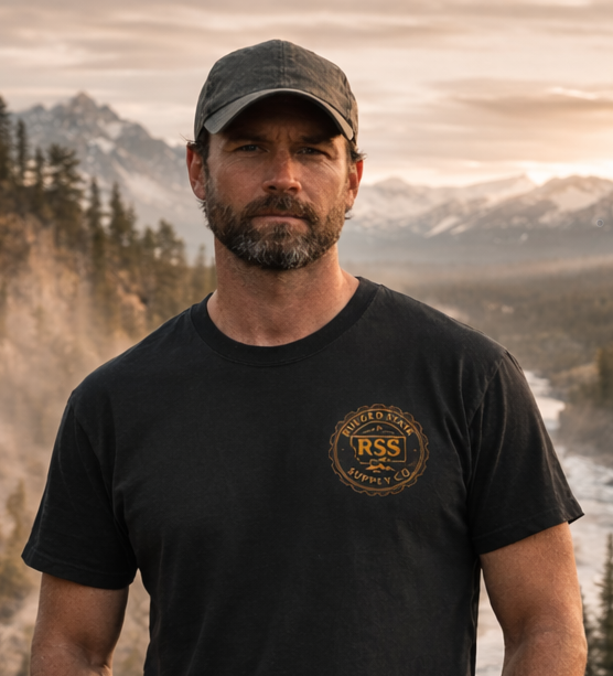Rugged Montana “Keep It Rugged” T-Shirt – Distressed Outdoor Graphic Tee