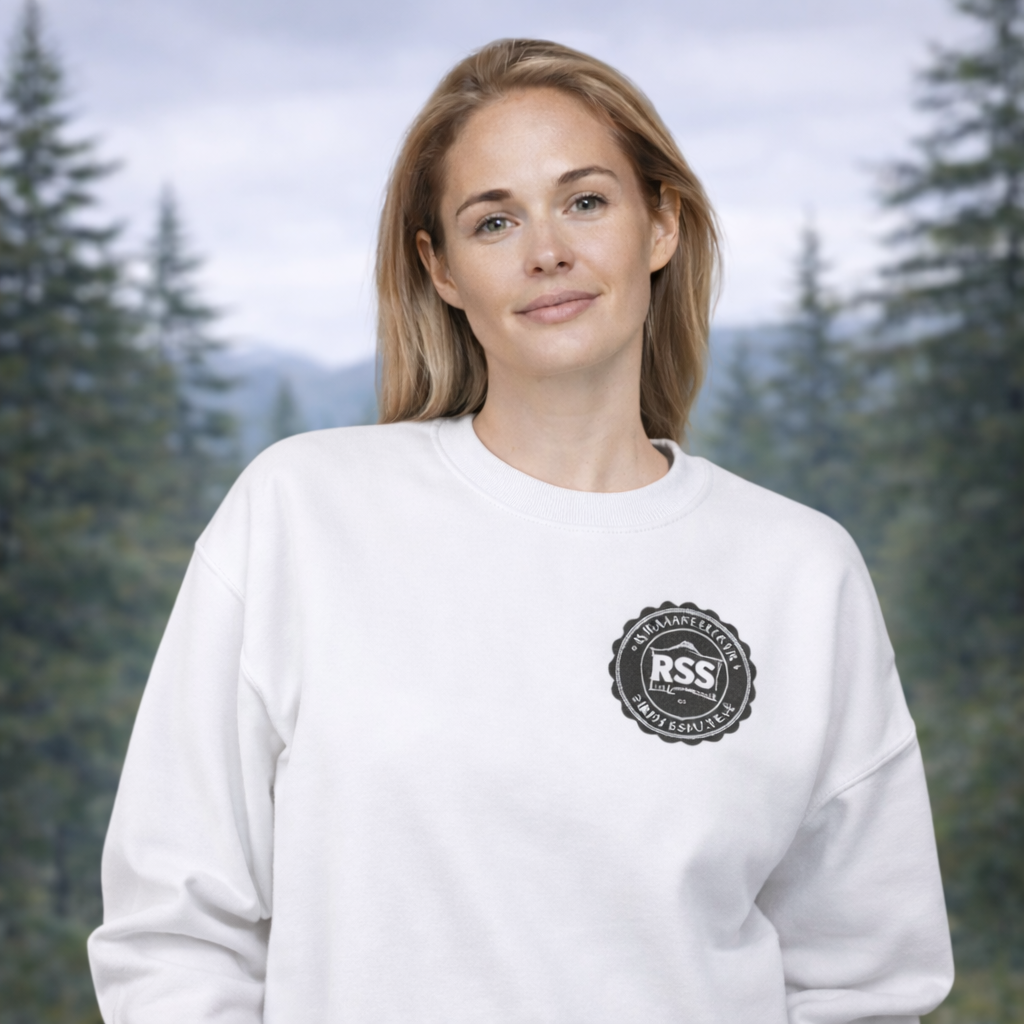 RSS Vintage Badge Crewneck Sweatshirt | Rugged State Supply