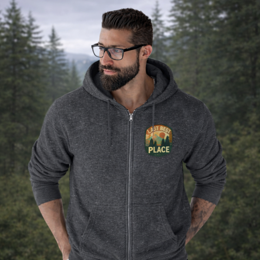 Last Best Place Zip Hoodie | Rugged State Supply