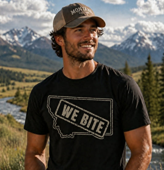 Montana 'We Bite' T-Shirt | Rugged State Supply