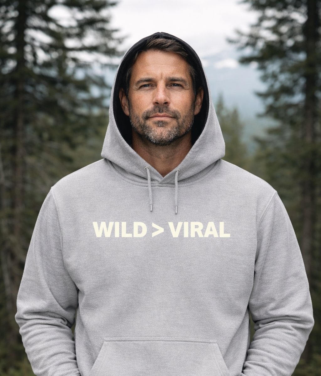 Wild > Viral Hoodie – Minimalist Statement Hoodie | Rugged State Supply