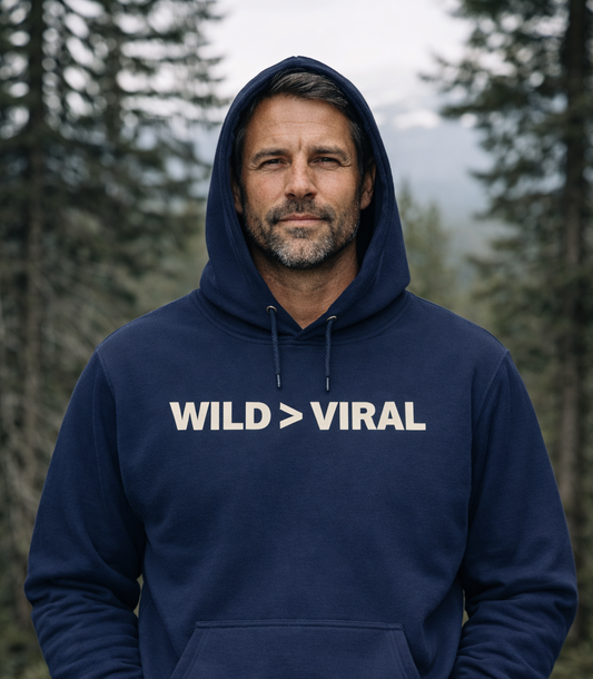 Wild > Viral Hoodie – Minimalist Statement Hoodie | Rugged State Supply