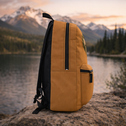 Wander More Backpack — Rustic Outdoor Hiking Daypack | Rugged State Supply